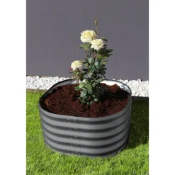 Hochbeet Terra rund granit*Vitavia Outlet