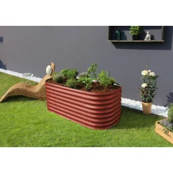 Vitavia Hochbeet Terra 630 82 x 63 x 162 cm rot