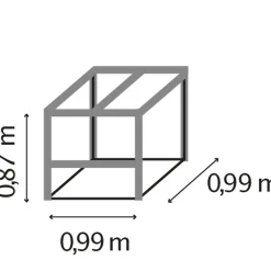 Komposter Tomma schwarz*Vitavia Best