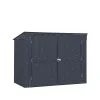 Mülltonnenbox Easy 1,6m² schwarz^Vitavia New