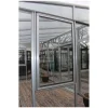 Seitenfenster H mit ESG 3 mm alu*Vitavia Clearance