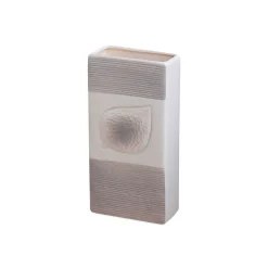 Wasserverdunster mit Blatt-Relief 10,5 x 20,5 x 4,5 cm weiß*