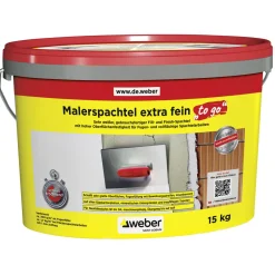 Saint-Gobain Weber Weber Malerspachtel extra fein to go 15 kg