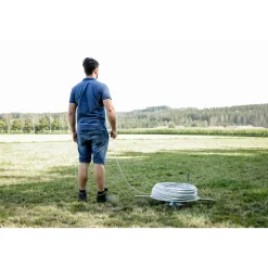 Weidezaun Top Line Horewire 200 m weiß^ Hot