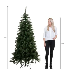 Weihnachtsbaum Charlton HxD215x127cm LEDgruen 180L Tips 805* Sale