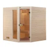 Massivholz-Sauna Valida Größe 4 Sparset 9,0 kW K inkl integrierter Steuerung*Weka Online