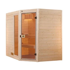 Massivholz-Sauna Valida Größe 2 Sparset 7,5 kW Bio S*Weka Online