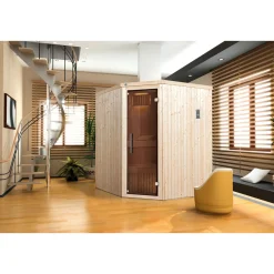 Elementsauna „Kiruna 2“ GT, 230V, 4,5 kW, Bio*Weka Hot