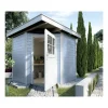 Gartenhaus 229 21 mm grau mit Fußboden 209 x 205 x 217 cm*Weka Best