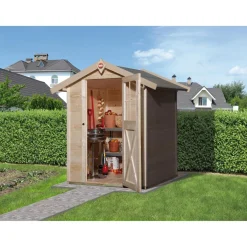 Gartenhaus 317 Größe 2 19 mm natur*Weka New