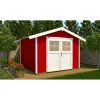 Gartenhaus 122 Größe 2 schwedenrot*Weka