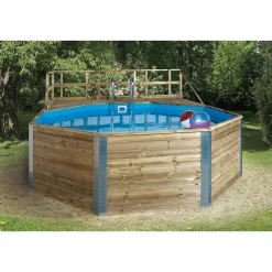Weka Holzpool 593 B 471 x 571 cm