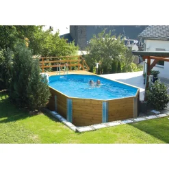 Massivholzpool 594 Alles-dabei-Set*Weka New