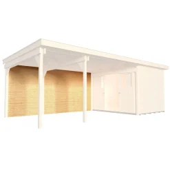 Rückwand für Gartenhaus 126/172 Anbau 150 cm natur*Weka Online