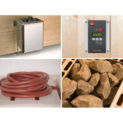 Saunaofenset 6, 4,5 kW, Bio, 230 V^Weka