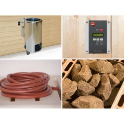 Saunaofenset 5, 3,6 kW, Bio, 230 V^Weka New