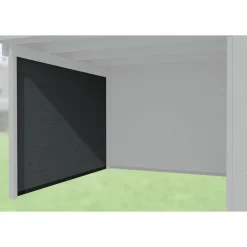 Weka Seitenwand für Gartenhaus 126/172 235 cm anthrazit