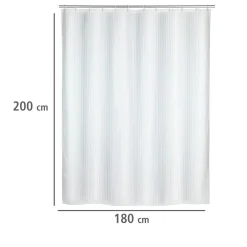 Anti-Schimmel Duschvorhang Palais Textil Polyester 180 x 200 cm waschbar^Wenko Hot
