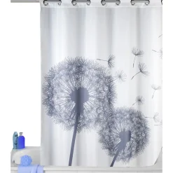 Anti-Schimmel Duschvorhang Astera Flex Textil Polyester 180 x 200 cm waschbar^Wenko Discount