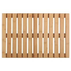 Wenko Baderost Indoor und Outdoor Bambus 40 x 60 cm