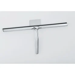 Badezimmerwischer Terni Jumbo Duschabzieher mit Wandbefestigung zum Ankleben*Wenko Best