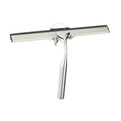 Wenko Badezimmerwischer Terni Plus Duschabzieher mit Turbo-Loc Wandbefestigung zum Ankleben