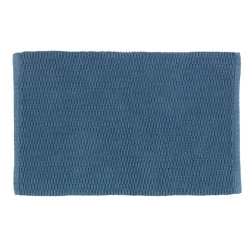 Badteppich Mona Graublau Baumwolle 50 x 80 cm*Wenko
