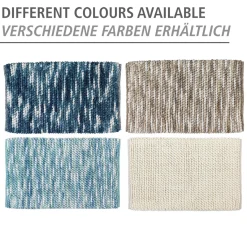 Badteppich Urdu Aqua 60 x 90 cm Mit Melagne-Effekt^Wenko Discount