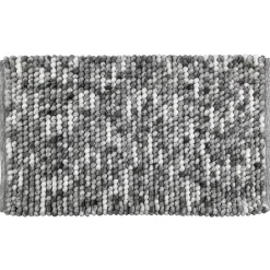 Badteppich Urdu Grau 60 x 90 cm Mit Melagne-Effekt*Wenko Best