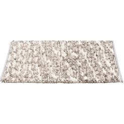 Wenko Badteppich Urdu Taupe 60 x 90 cm Mit Melagne-Effekt