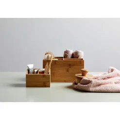 Wenko Bambus Organizer Terra 3 Fächer 2er Set