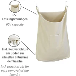 Über-Tür Wäschesammler Canguro Beige 65 l^Wenko Hot