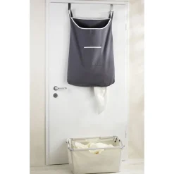 Über-Tür Wäschesammler Canguro Grau 65 l^Wenko Outlet
