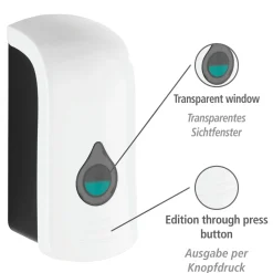 Desinfektionsmittel-Spender Ranera L Weiß Seifenspender und Desinfektionsspender Füllmenge 740 ml^Wenko Outlet