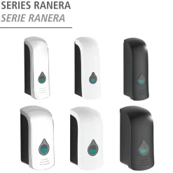 Desinfektionsmittel-Spender Ranera L Weiß Seifenspender und Desinfektionsspender Füllmenge 740 ml^Wenko Outlet