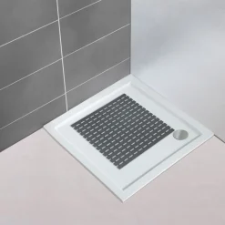 Duscheinlage Arinos Grau 54 x 54 cm^Wenko New