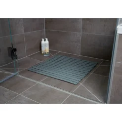 Duscheinlage Arinos Grau 54 x 54 cm^Wenko New