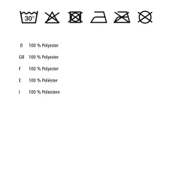 Wenko Duschvorhang Stones with Flower Textil Polyester 180 x 200 cm waschbar