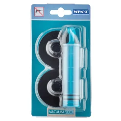 Wenko Eckregal 2 Etagen Classic Plus Black mit Vacuum-Loc Adapter Befestigen ohne bohren