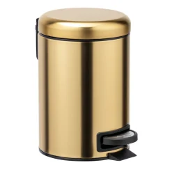 Kosmetik Treteimer Leman Gold matt 3 L Edelstahl^Wenko Sale