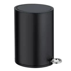 Kosmetik Treteimer Monza Easy Close matt schwarz 3 L*Wenko Clearance