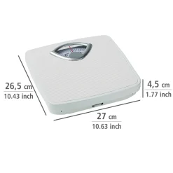 Wenko Personenwaage mechanisch analoge Körperwaage bis 130 kg