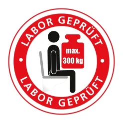 Premium WC-Sitz Korfu bis 300 kg belastbar Thermoplast weiß mit Absenkautomatik*Wenko Discount