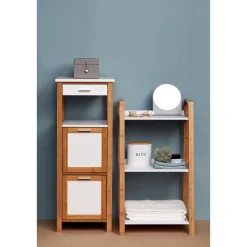 Regal Finja aus Bambus mit 3 Etagen 43 x 76 x 36 cm*Wenko Outlet