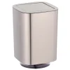 Schwingdeckeleimer Auron Silber Kosmetikeimer mit Schwingdeckel 5,5 l^Wenko Clearance