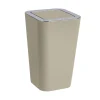 Wenko Schwingdeckeleimer Candy Taupe 6 L