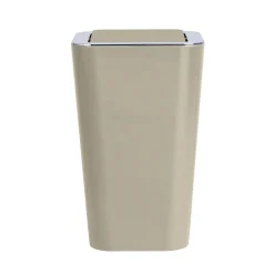 Wenko Schwingdeckeleimer Candy Taupe 6 L