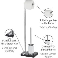Stand WC-Garnitur Noble Black^Wenko Outlet