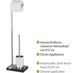Stand WC-Garnitur Noble Black^Wenko Outlet