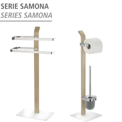 Stand WC-Garnitur Samona Nature*Wenko